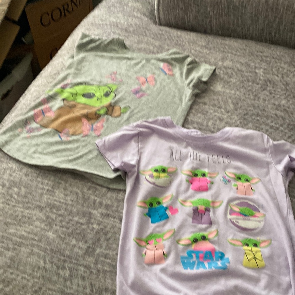 STAR WARS baby yoda t-shirt set